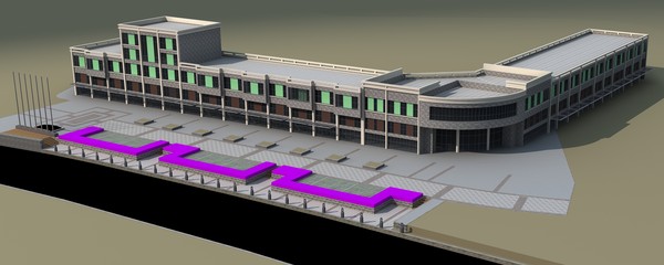 light 3d max - Architecture 027 by papandenis